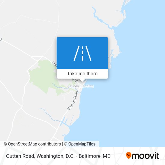 Outten Road map