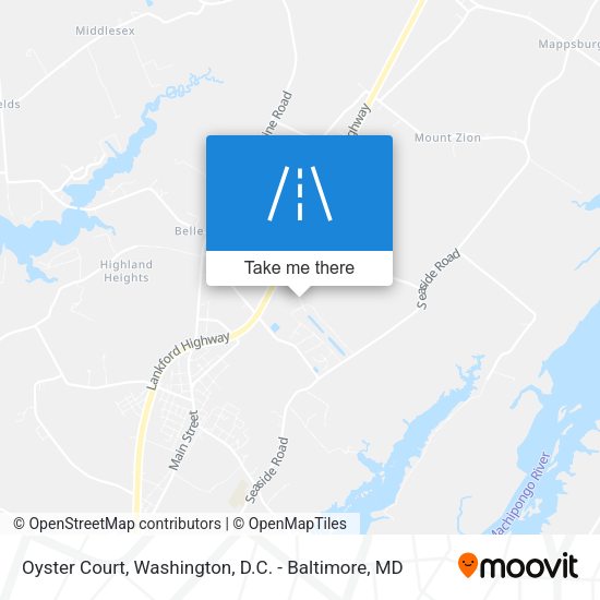 Oyster Court map