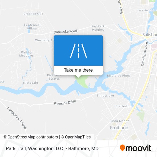 Park Trail map