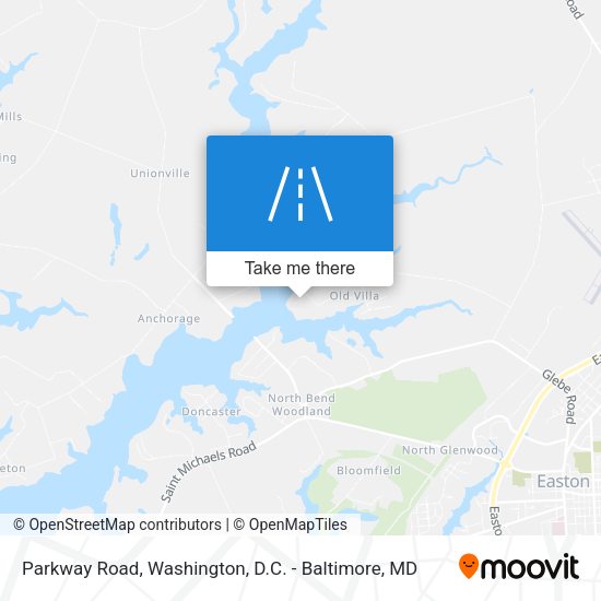 Parkway Road map