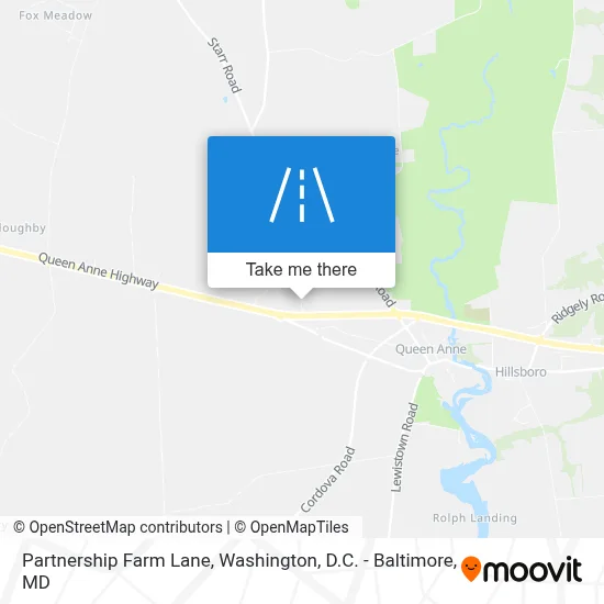 Partnership Farm Lane map