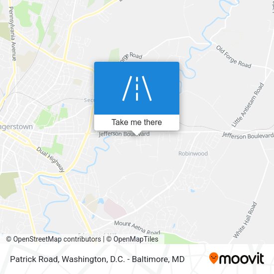 Patrick Road map