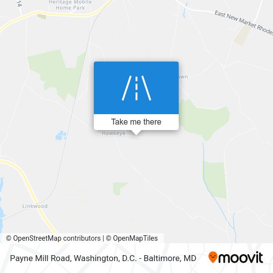 Payne Mill Road map