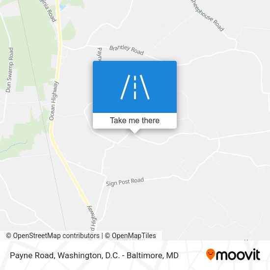 Mapa de Payne Road