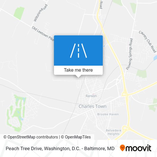 Mapa de Peach Tree Drive