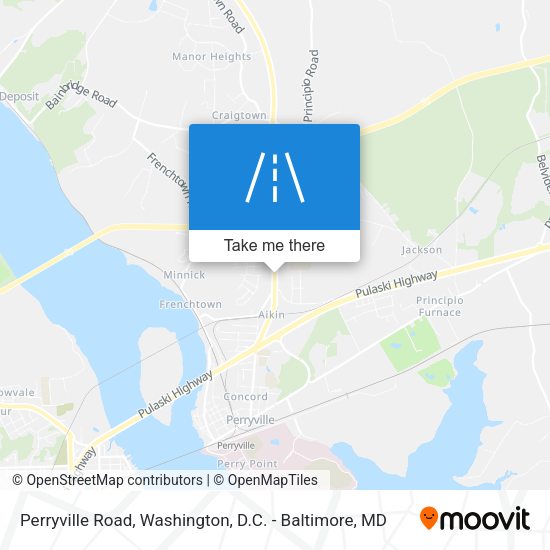 Mapa de Perryville Road