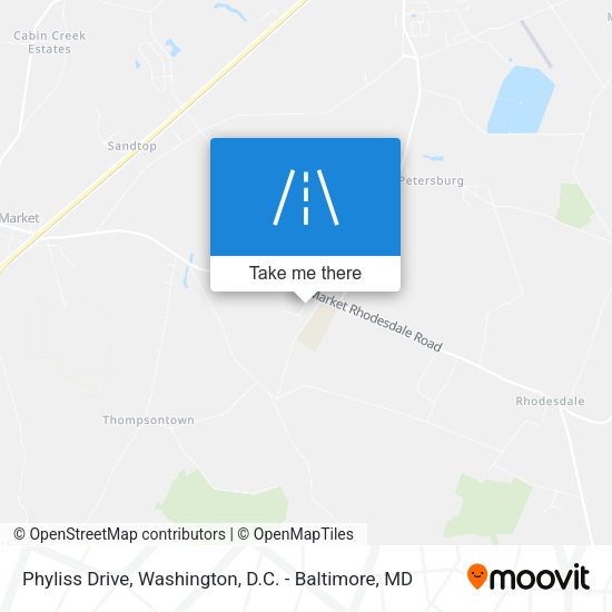 Phyliss Drive map