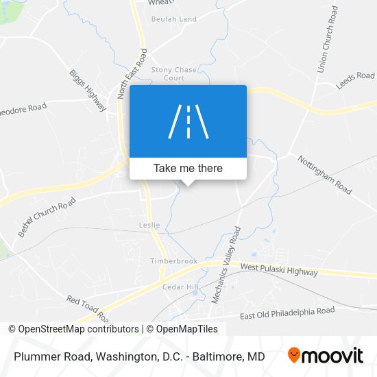 Mapa de Plummer Road