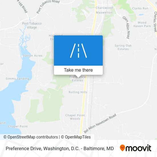 Preference Drive map