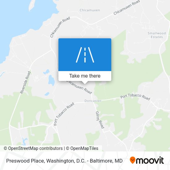 Mapa de Preswood Place