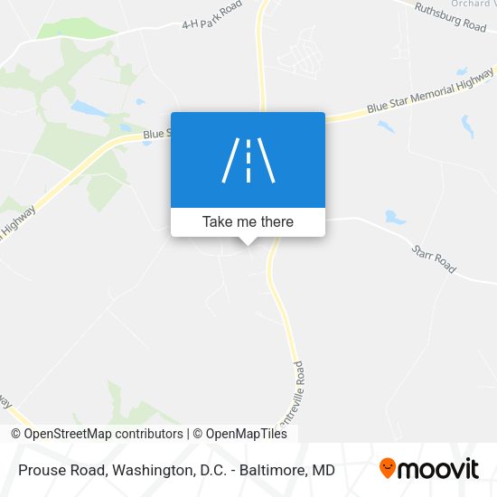 Prouse Road map