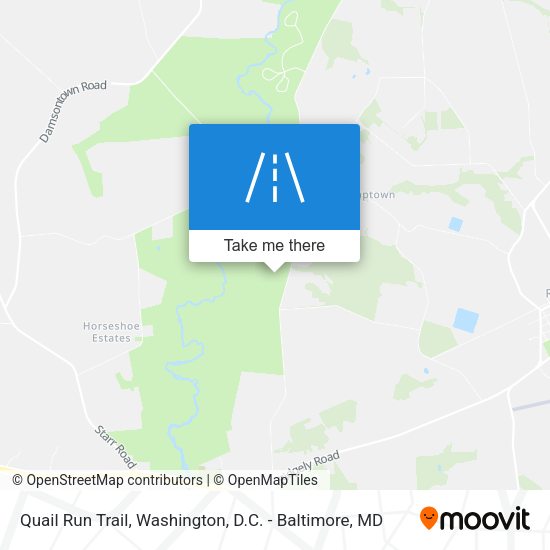 Mapa de Quail Run Trail