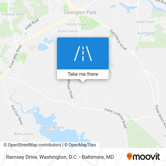 Mapa de Ramsey Drive