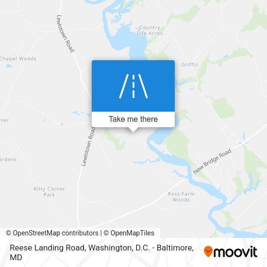 Mapa de Reese Landing Road