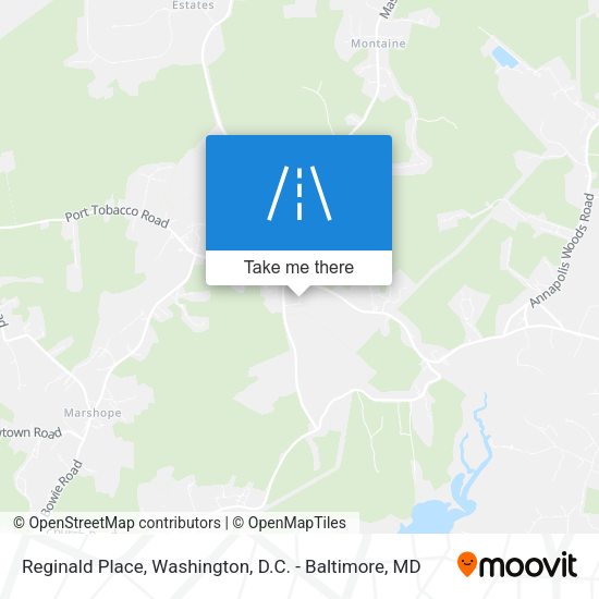 Mapa de Reginald Place