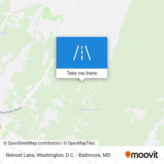 Mapa de Retreat Lane