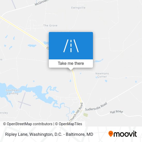 Ripley Lane map