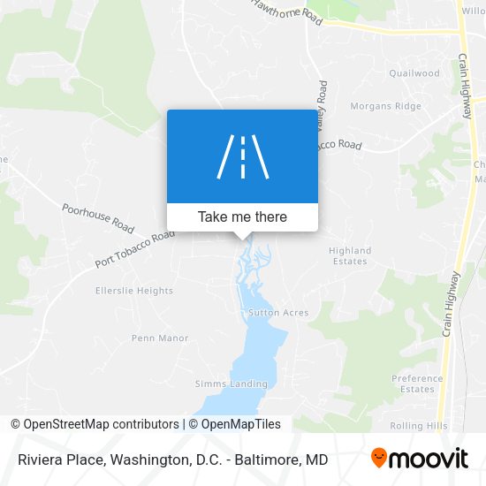 Riviera Place map