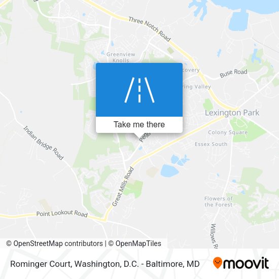Rominger Court map