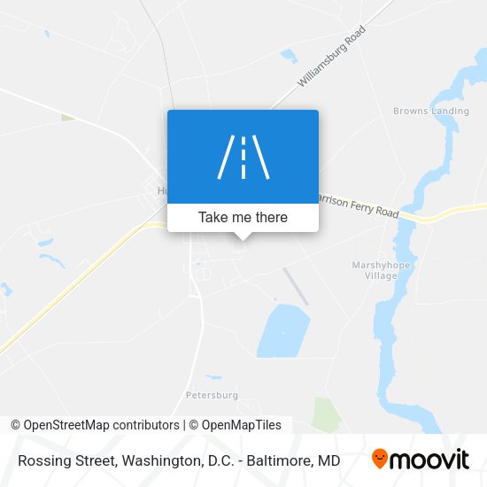 Rossing Street map
