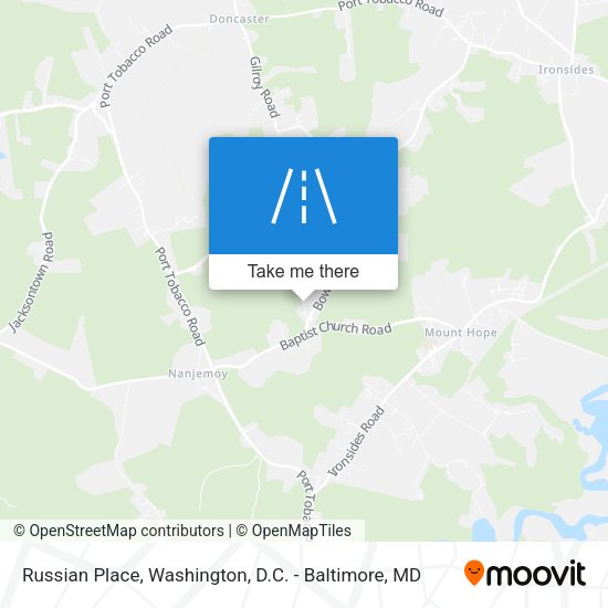 Mapa de Russian Place
