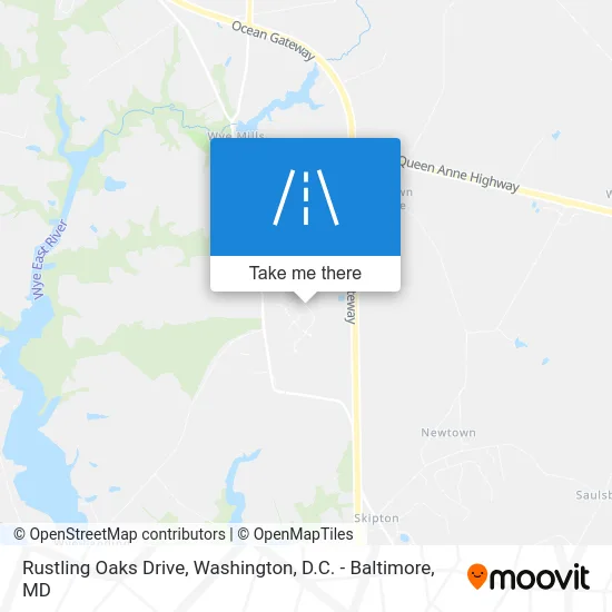 Rustling Oaks Drive map