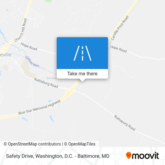Mapa de Safety Drive
