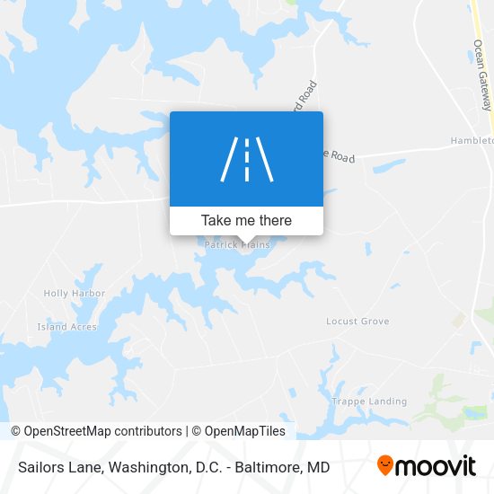 Sailors Lane map