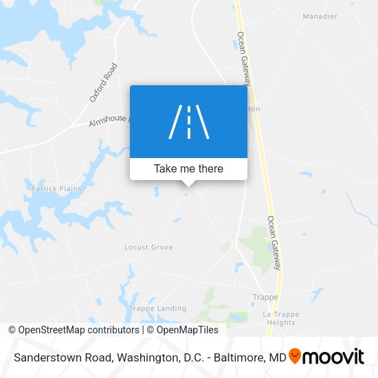 Mapa de Sanderstown Road