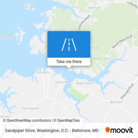 Mapa de Sandpiper Drive