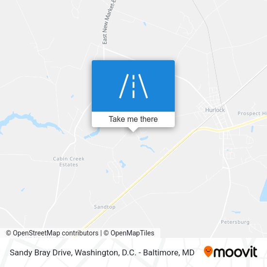 Sandy Bray Drive map