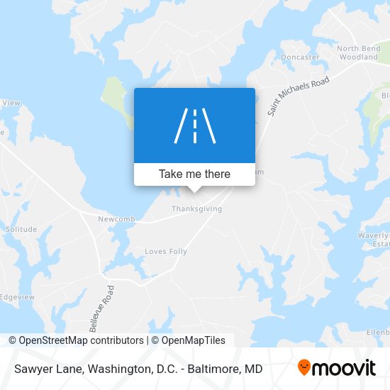 Mapa de Sawyer Lane
