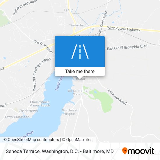 Mapa de Seneca Terrace