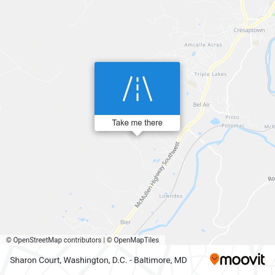 Mapa de Sharon Court