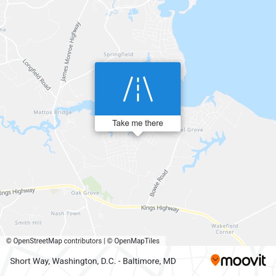 Mapa de Short Way