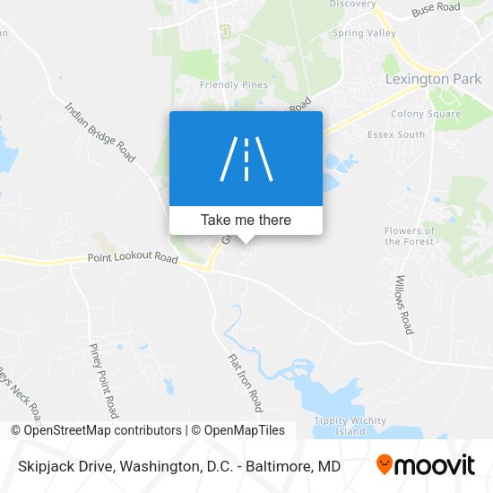 Skipjack Drive map