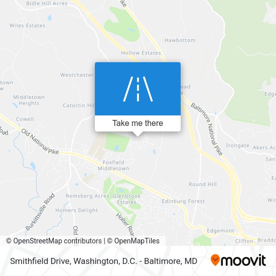 Smithfield Drive map