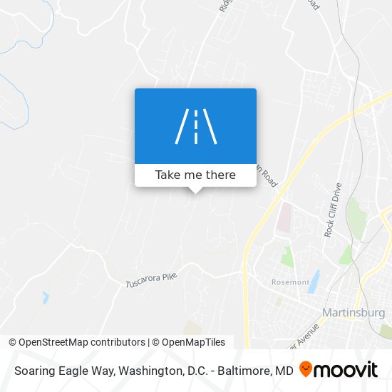 Soaring Eagle Way map