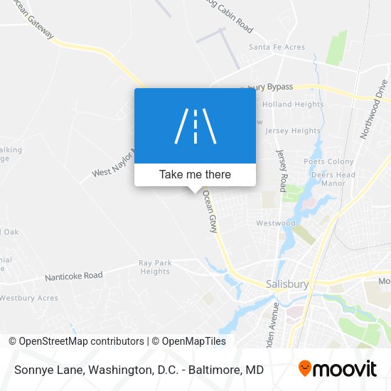 Sonnye Lane map