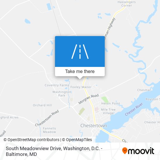 Mapa de South Meadowview Drive