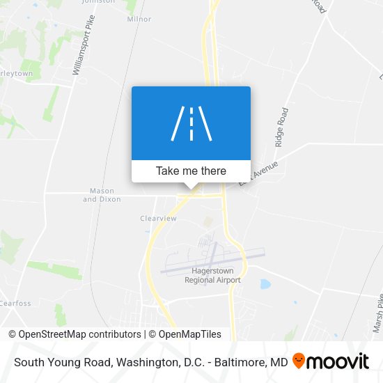 Mapa de South Young Road