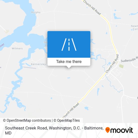 Mapa de Southeast Creek Road