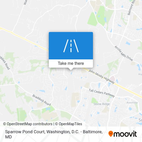 Mapa de Sparrow Pond Court