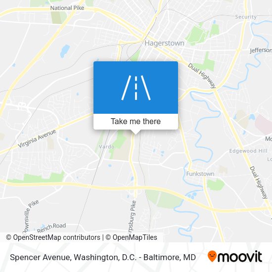 Mapa de Spencer Avenue