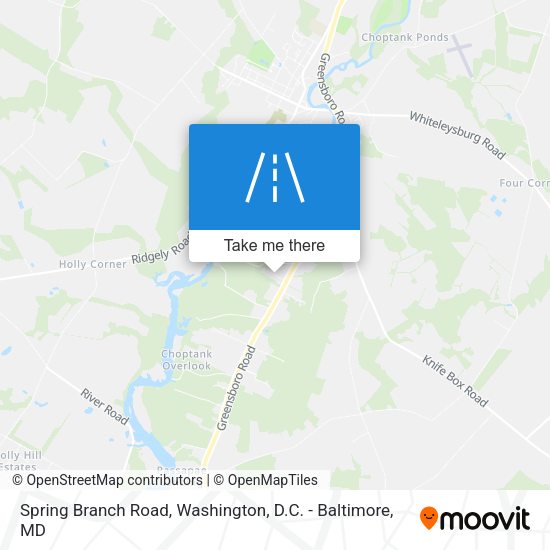Spring Branch Road map