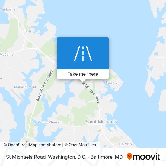 Mapa de St Michaels Road