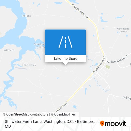 Stillwater Farm Lane map