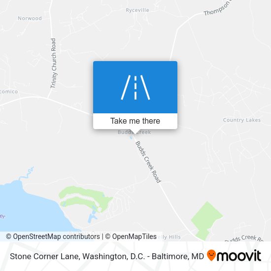 Mapa de Stone Corner Lane
