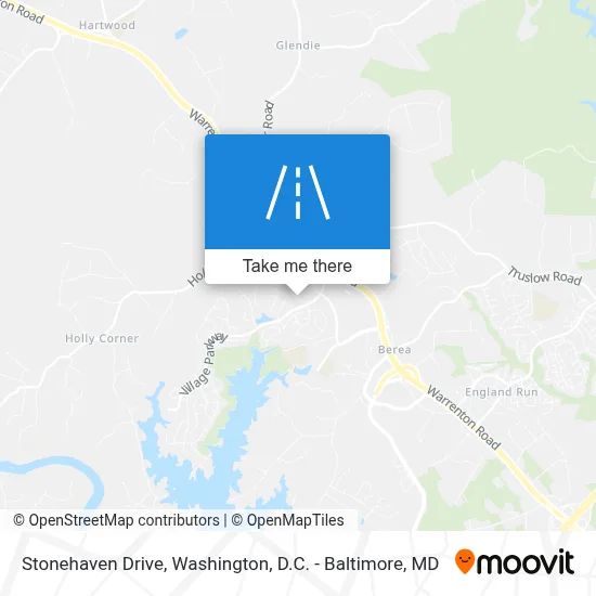 Stonehaven Drive map
