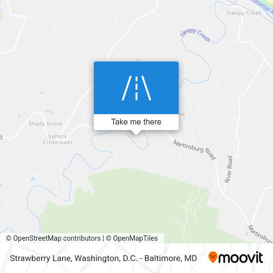 Mapa de Strawberry Lane